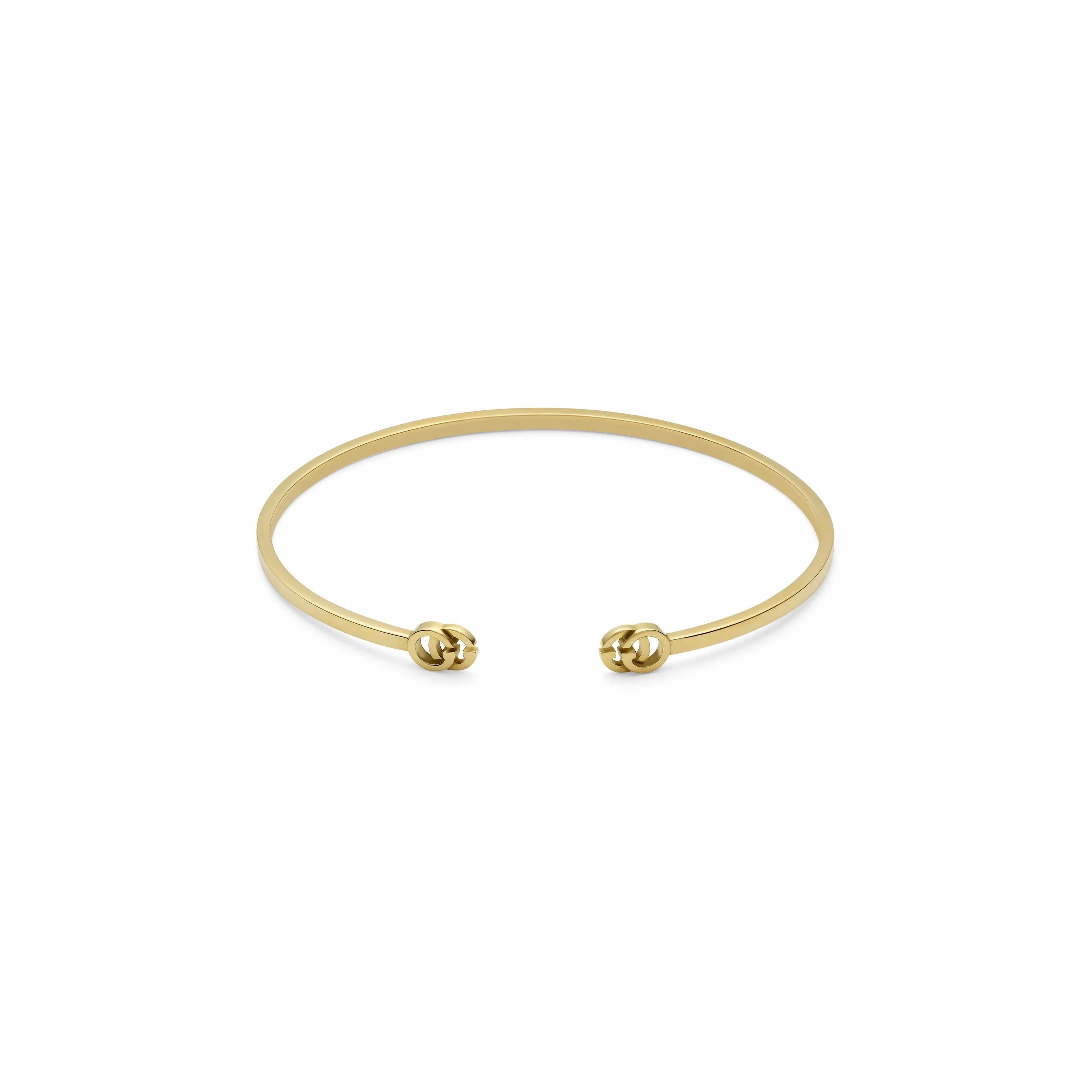 GG RUNNING YELLOW GOLD CUFF