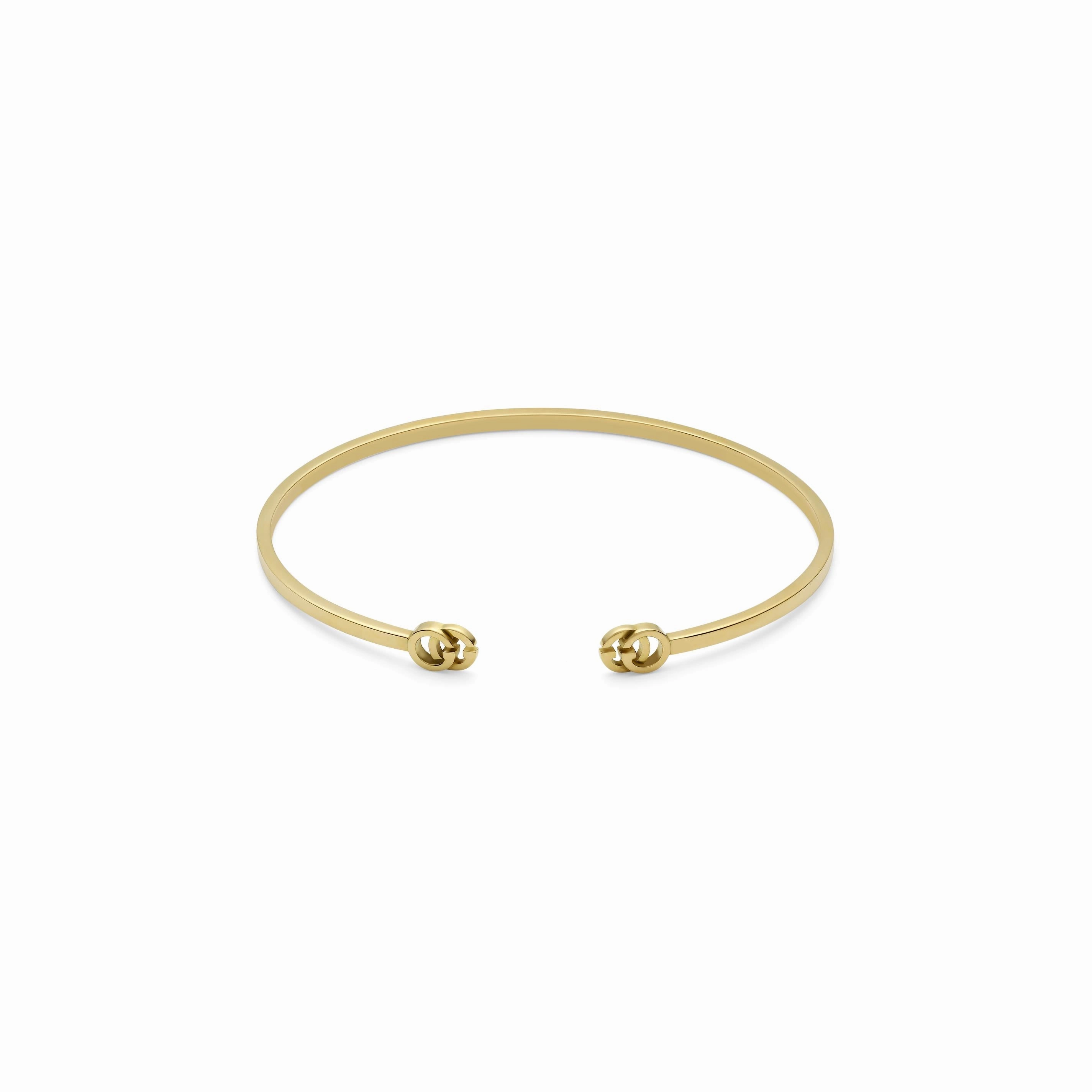 GG RUNNING YELLOW GOLD CUFF