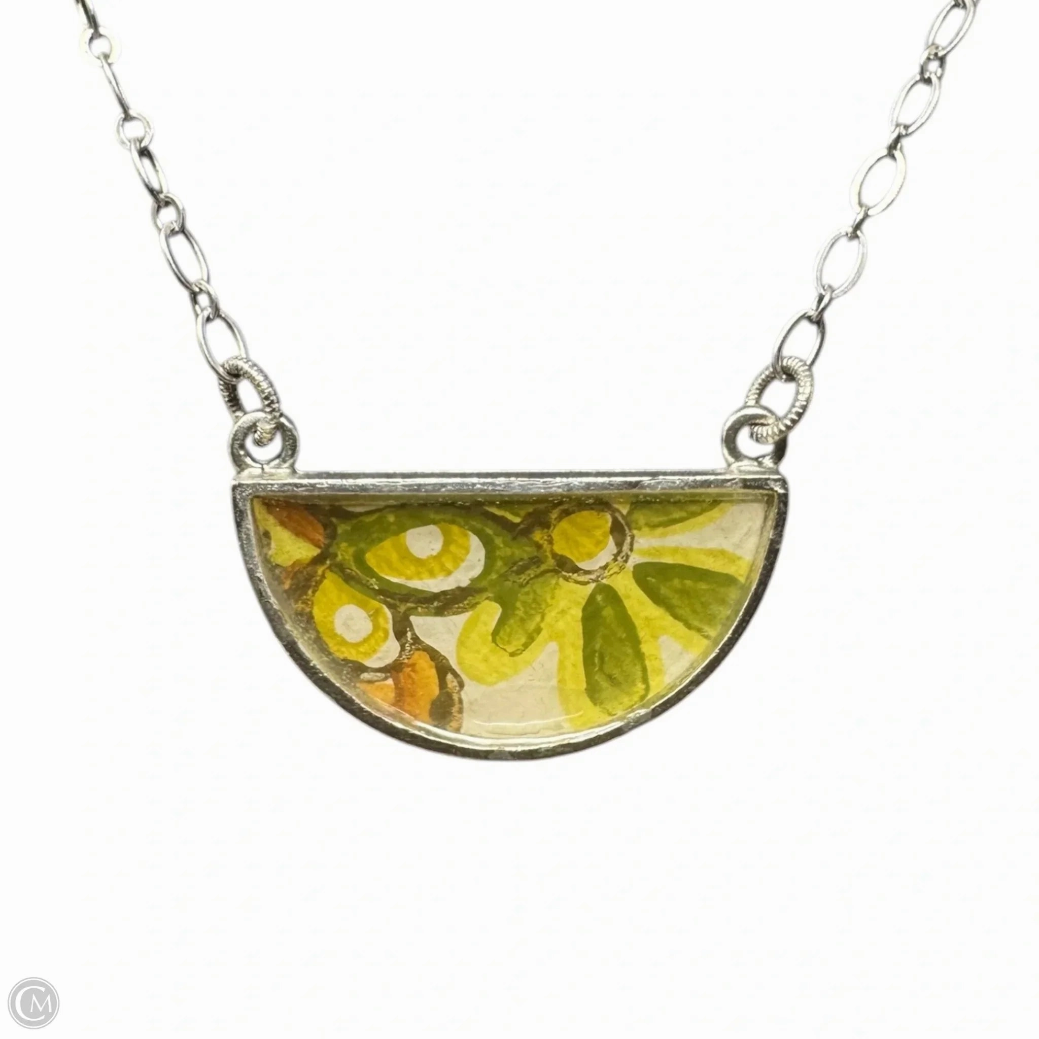 Half Moon Pendant Necklace