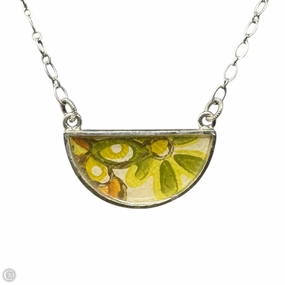 Half Moon Pendant Necklace