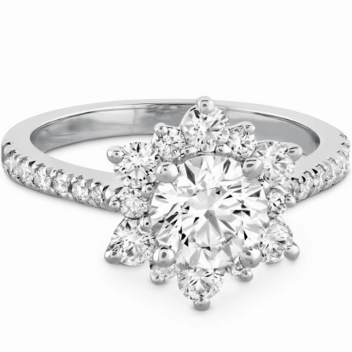 Hearts On Delight Lady Di Diamond Engagement Ring