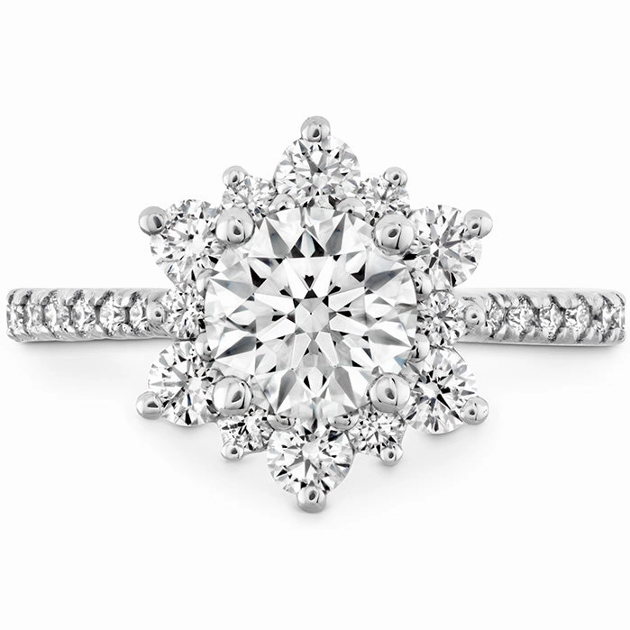Hearts On Delight Lady Di Diamond Engagement Ring