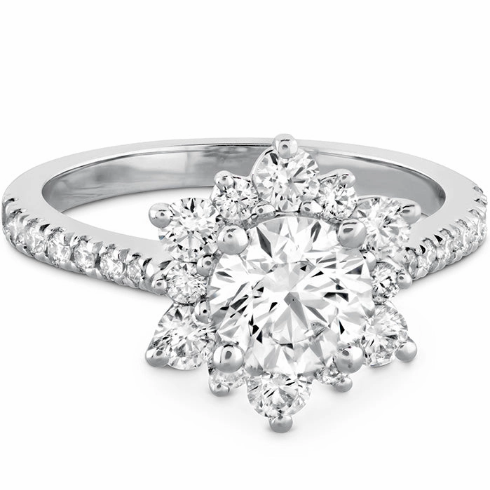 Hearts On Delight Lady Di Diamond Engagement Ring