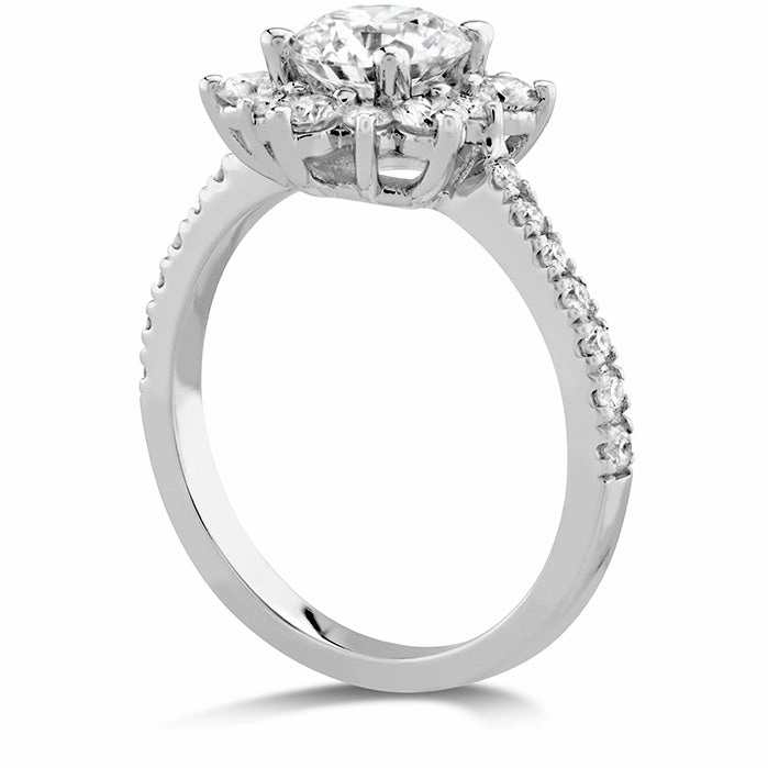 Hearts On Delight Lady Di Diamond Engagement Ring