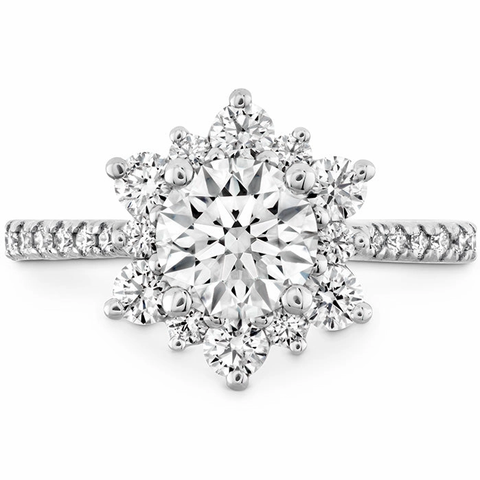 Hearts On Delight Lady Di Diamond Engagement Ring