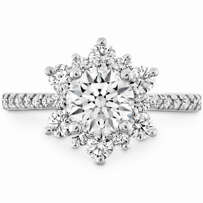 Hearts On Delight Lady Di Diamond Engagement Ring