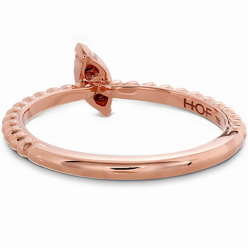 Hearts On Fire Aerial Beaded Stackable Regal Angle Diamond Band