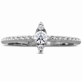 Hearts On Fire Aerial Beaded Stackable Regal DIamond Band