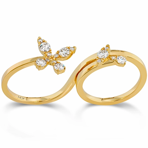 Hearts On Fire Aerial Diamond Double Ring
