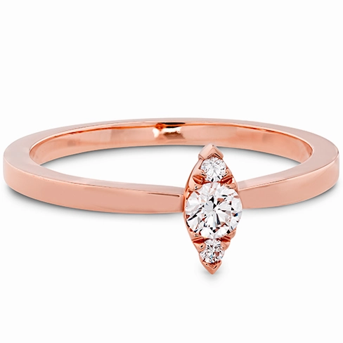 Hearts On Fire Aerial Stackable Regal Diamond Band