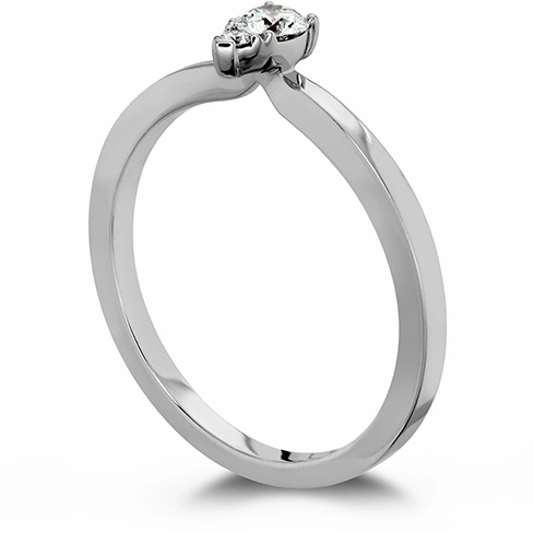 Hearts On Fire Aerial Stackable Teardrop Diamond Band