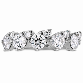 Hearts On Fire Aerial Teardrop Diamond Band