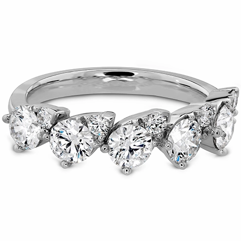 Hearts On Fire Aerial Teardrop Diamond Band