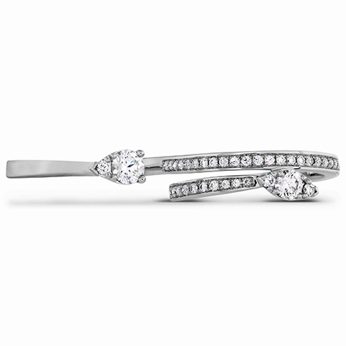 Hearts On Fire Aerial Teardrop Diamond Intensive Double Ring