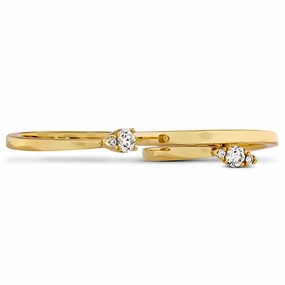 Hearts On Fire Aerial Teardrop Double Diamond Ring
