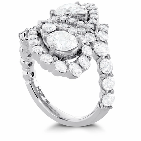 Hearts On Fire Aerial Victorian Bypass Diamond Ring
