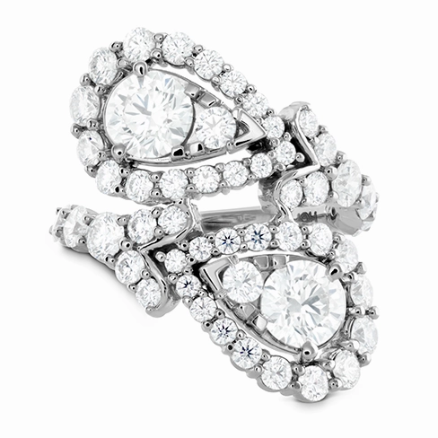 Hearts On Fire Aerial Victorian Bypass Diamond Ring