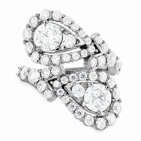 Hearts On Fire Aerial Victorian Bypass Diamond Ring