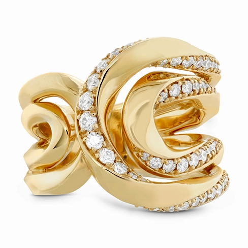 Hearts On Fire Atlantico Crest Diamond Ring