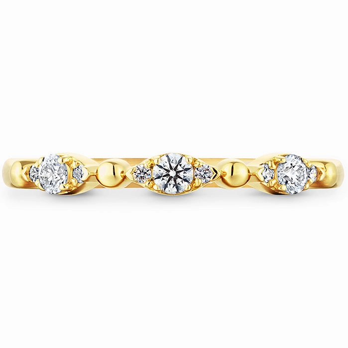 Hearts On Fire Beaded Regal Diamond Band