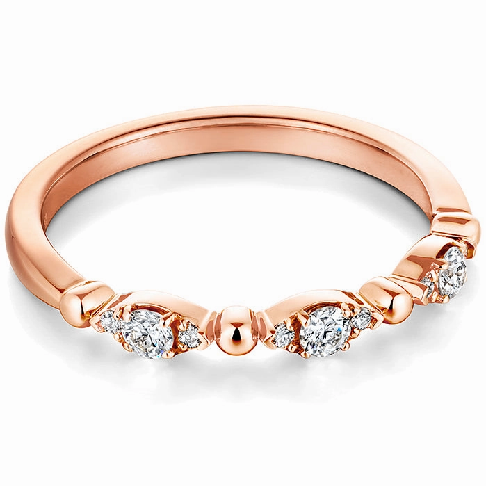 Hearts On Fire Beaded Regal Diamond Band