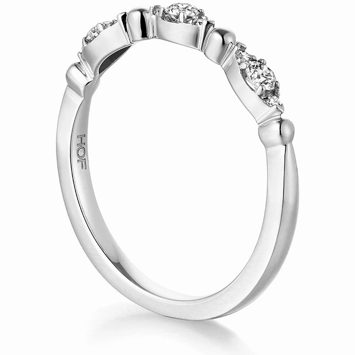 Hearts On Fire Beaded Regal Diamond Band