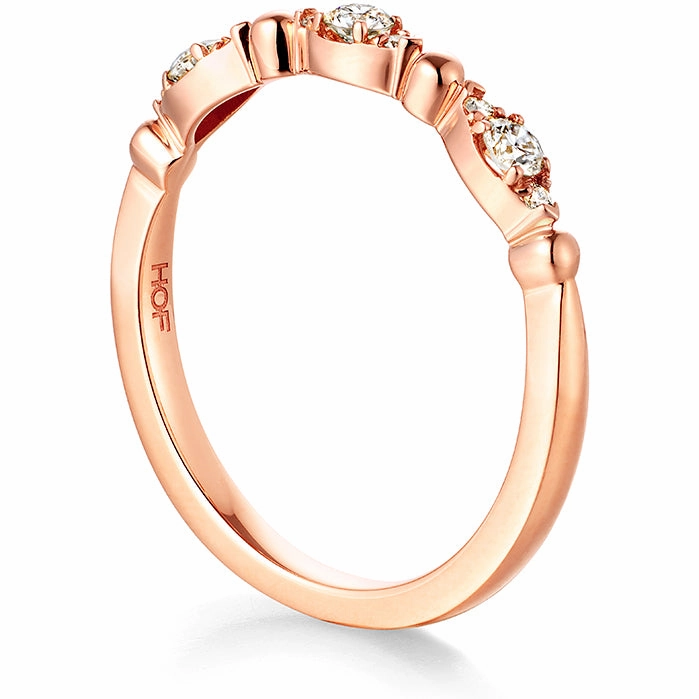 Hearts On Fire Beaded Regal Diamond Band