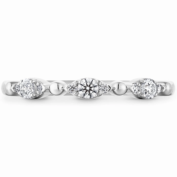 Hearts On Fire Beaded Regal Diamond Band