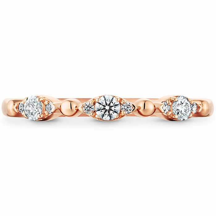 Hearts On Fire Beaded Regal Diamond Band