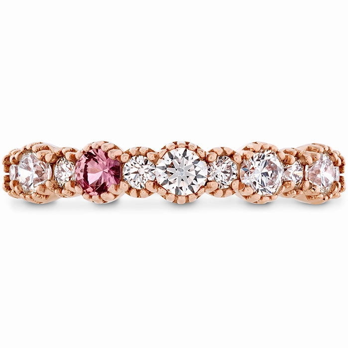 Hearts On Fire Behati Beaded Sapphire and Diamond Band