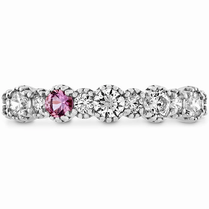Hearts On Fire Behati Beaded Sapphire and Diamond Band