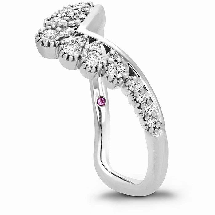 Hearts On Fire Behati Silhouette Power Diamond Band