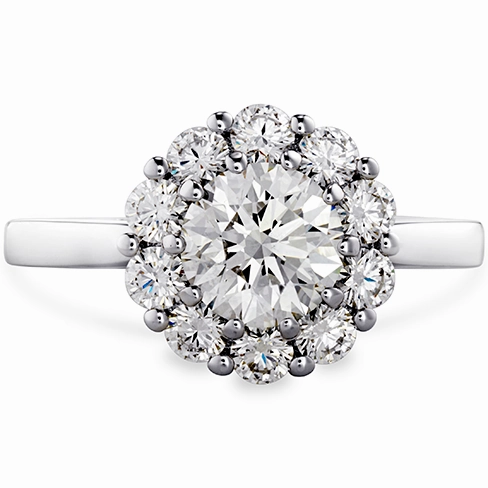 Hearts On Fire Beloved Open Gallery Diamond Engagement Ring