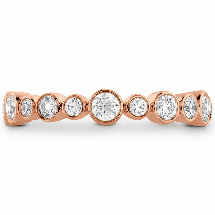 Hearts On Fire Bezel Diamond Eternity Band