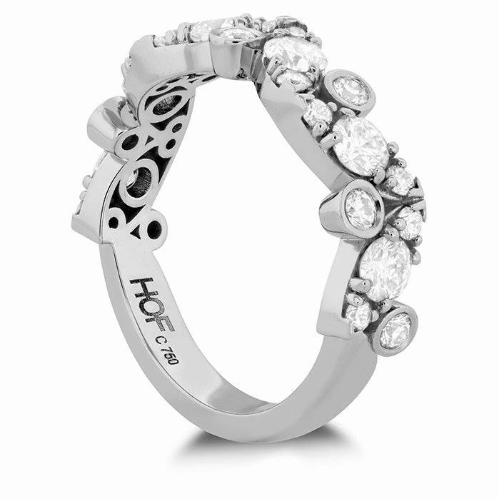Hearts On Fire Bezel Regal Diamond Ring