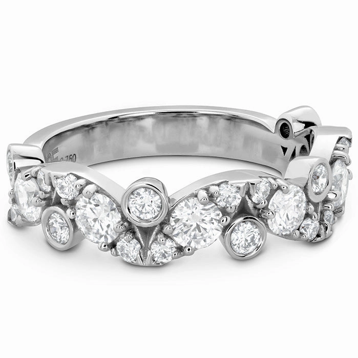 Hearts On Fire Bezel Regal Diamond Ring