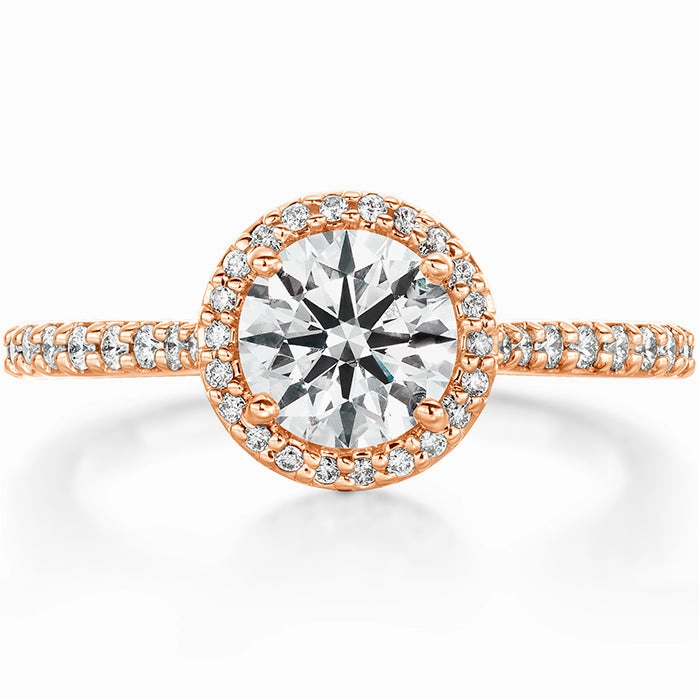 Hearts On Fire Camilla Halo Diamond Engagement Ring
