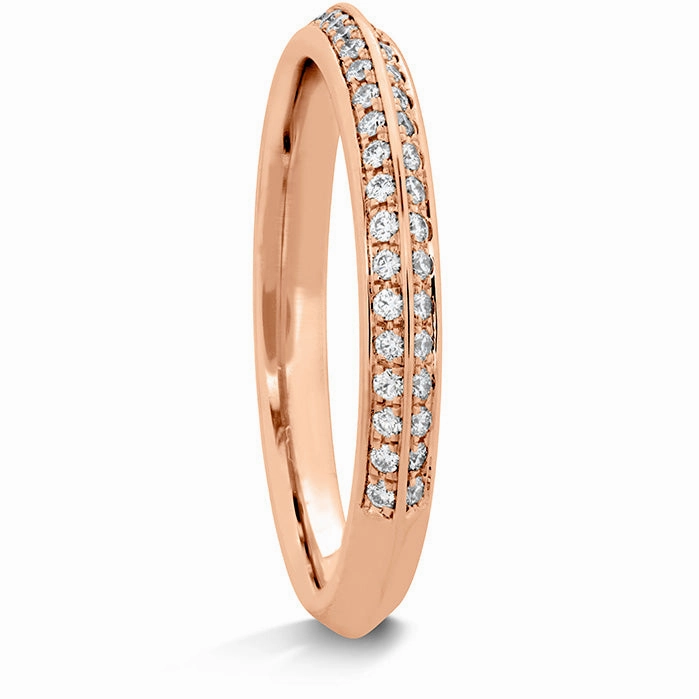 Hearts On Fire Camilla Pave Knife Edge Diamond Band