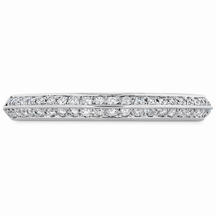 Hearts On Fire Camilla Pave Knife Edge Diamond Band
