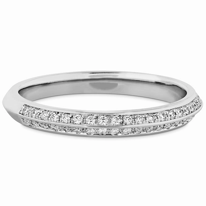 Hearts On Fire Camilla Pave Knife Edge Diamond Band