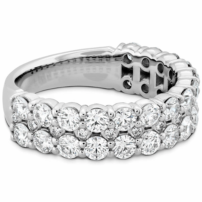 Hearts On Fire Classic Double Row Diamond Ring
