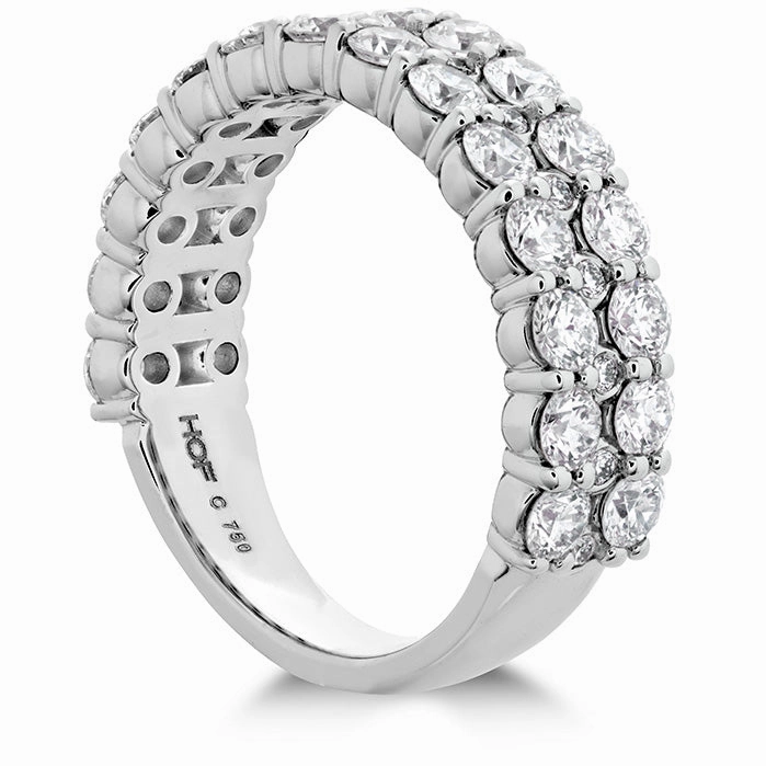 Hearts On Fire Classic Double Row Diamond Ring