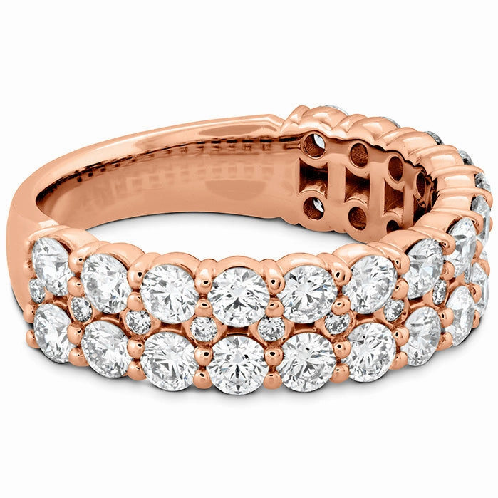 Hearts On Fire Classic Double Row Diamond Ring