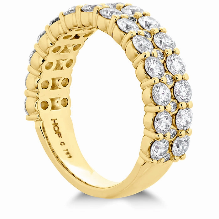 Hearts On Fire Classic Double Row Diamond Ring