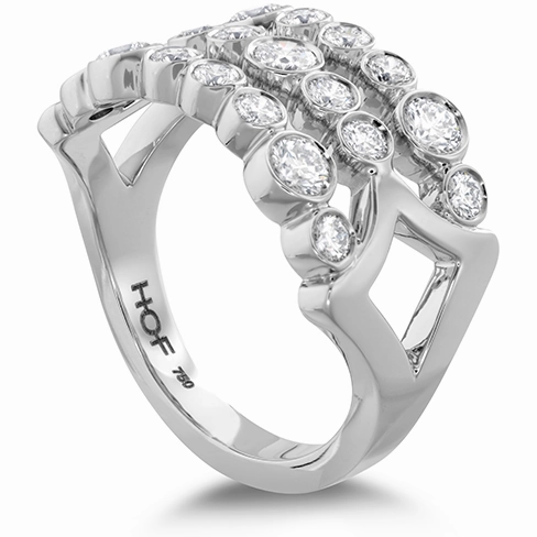Hearts On Fire Copley Bezel Right Hand Diamond Ring