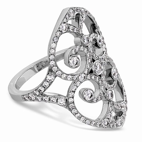 Hearts On Fire Copley Double Diamond Heart Right Hand Ring