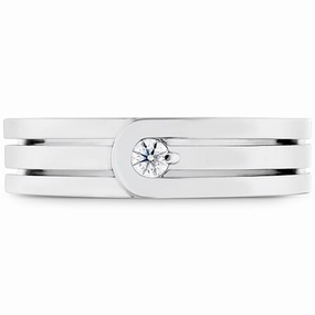 Hearts On Fire Coupled Encompass Triple Row Diamond Band