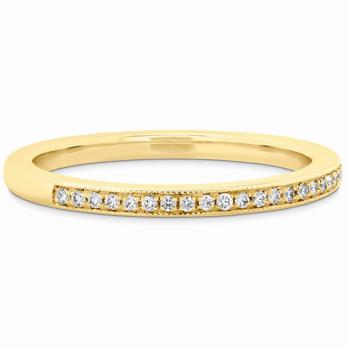 Hearts On Fire Deco Chic Milgrain Diamond Band