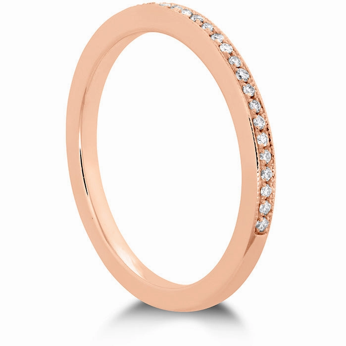 Hearts On Fire Deco Chic Milgrain Diamond Band
