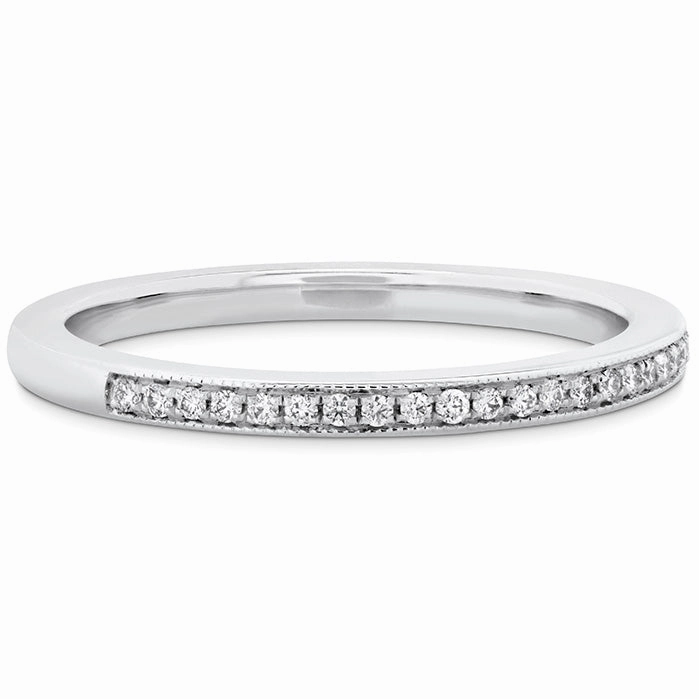 Hearts On Fire Deco Chic Milgrain Diamond Band